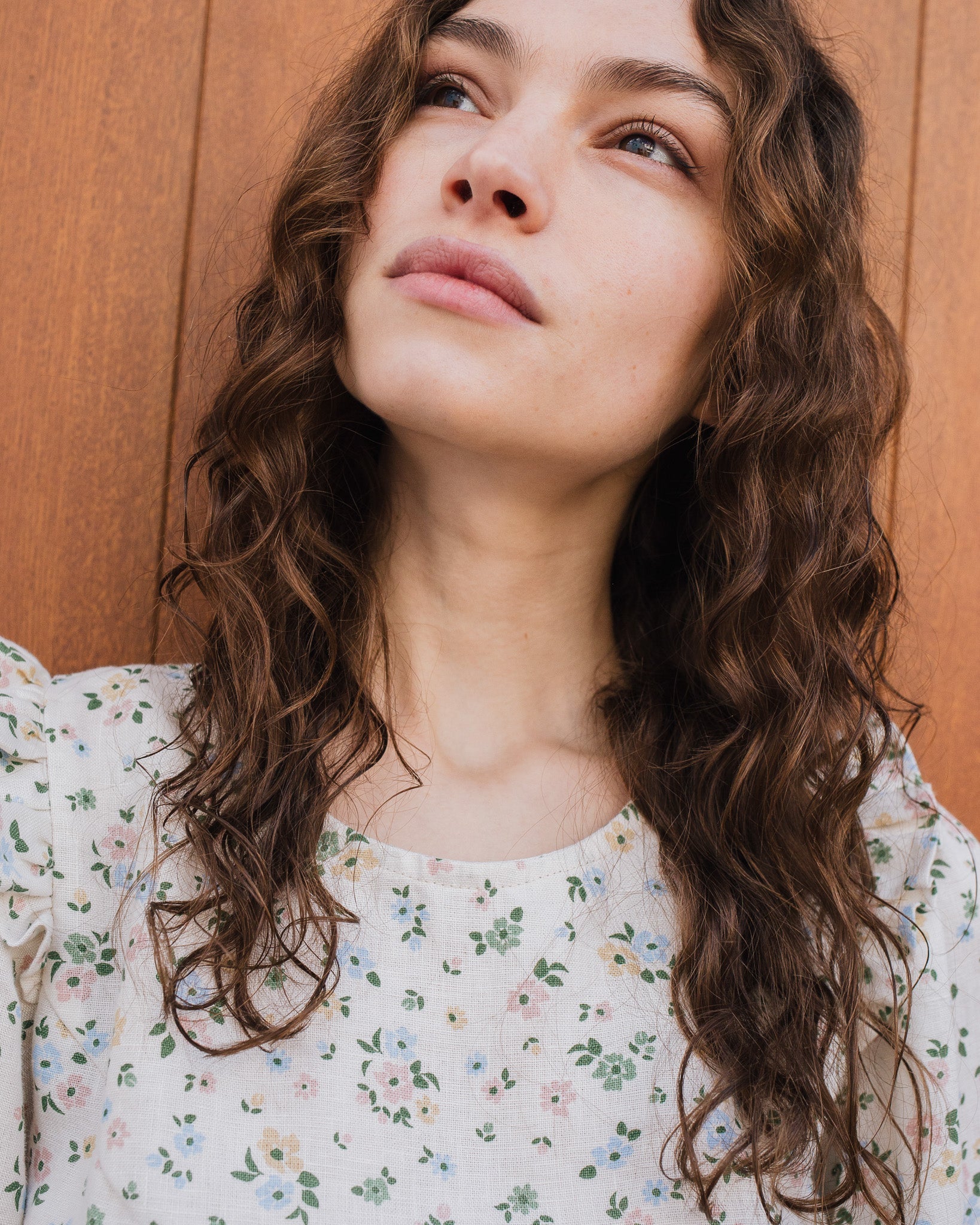 AROSA ruffle linen top - notperfectlinen