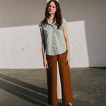 NOOSA collar linen shirt - notperfectlinen