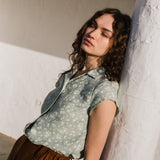 NOOSA collar linen shirt - notperfectlinen