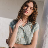 NOOSA collar linen shirt - notperfectlinen