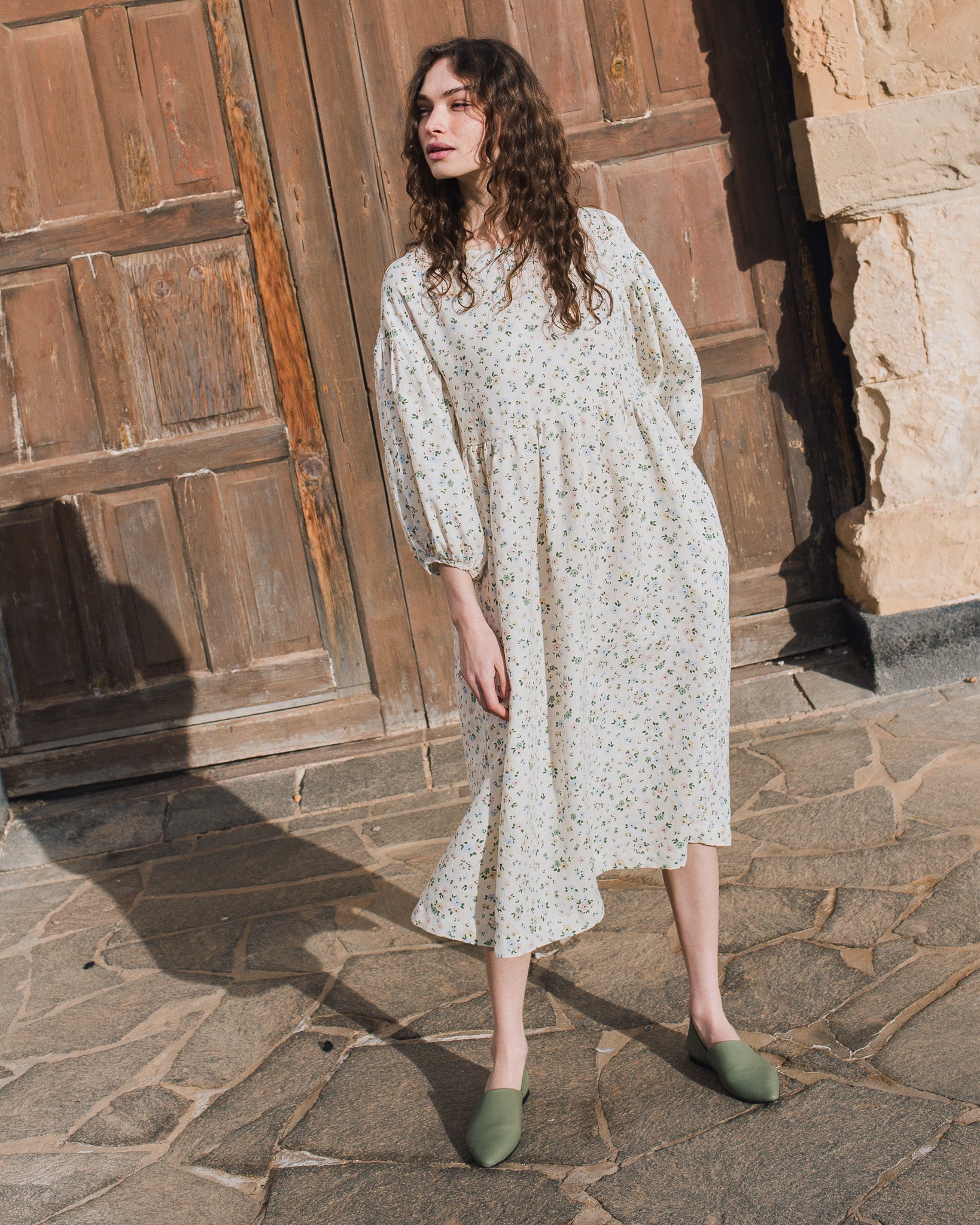 MONTMARTE oversized linen dress - notperfectlinen