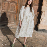 MONTMARTE oversized linen dress