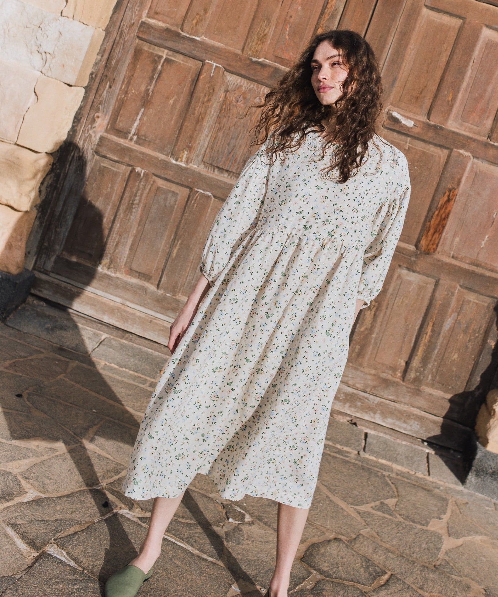 MONTMARTE oversized linen dress - notperfectlinen