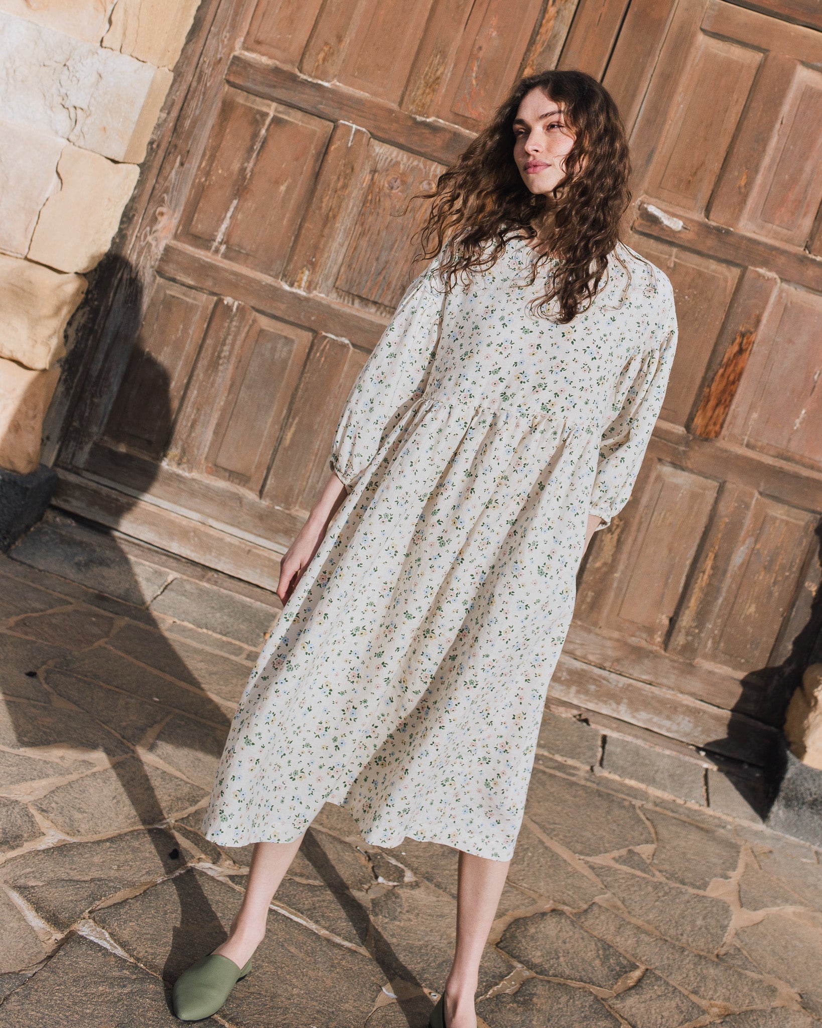 MONTMARTE oversized linen dress - notperfectlinen