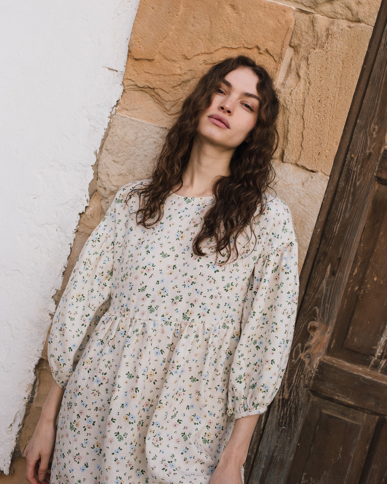 MONTMARTE oversized linen dress - notperfectlinen