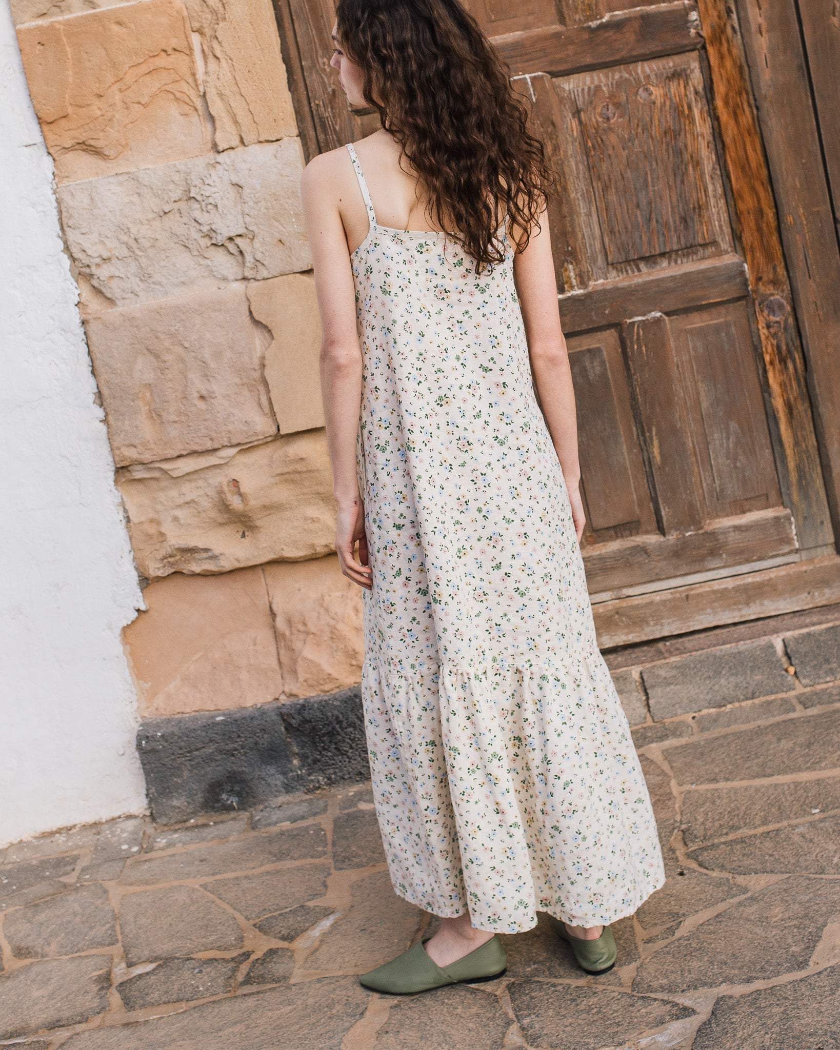 PAULA slip linen dress - notperfectlinen