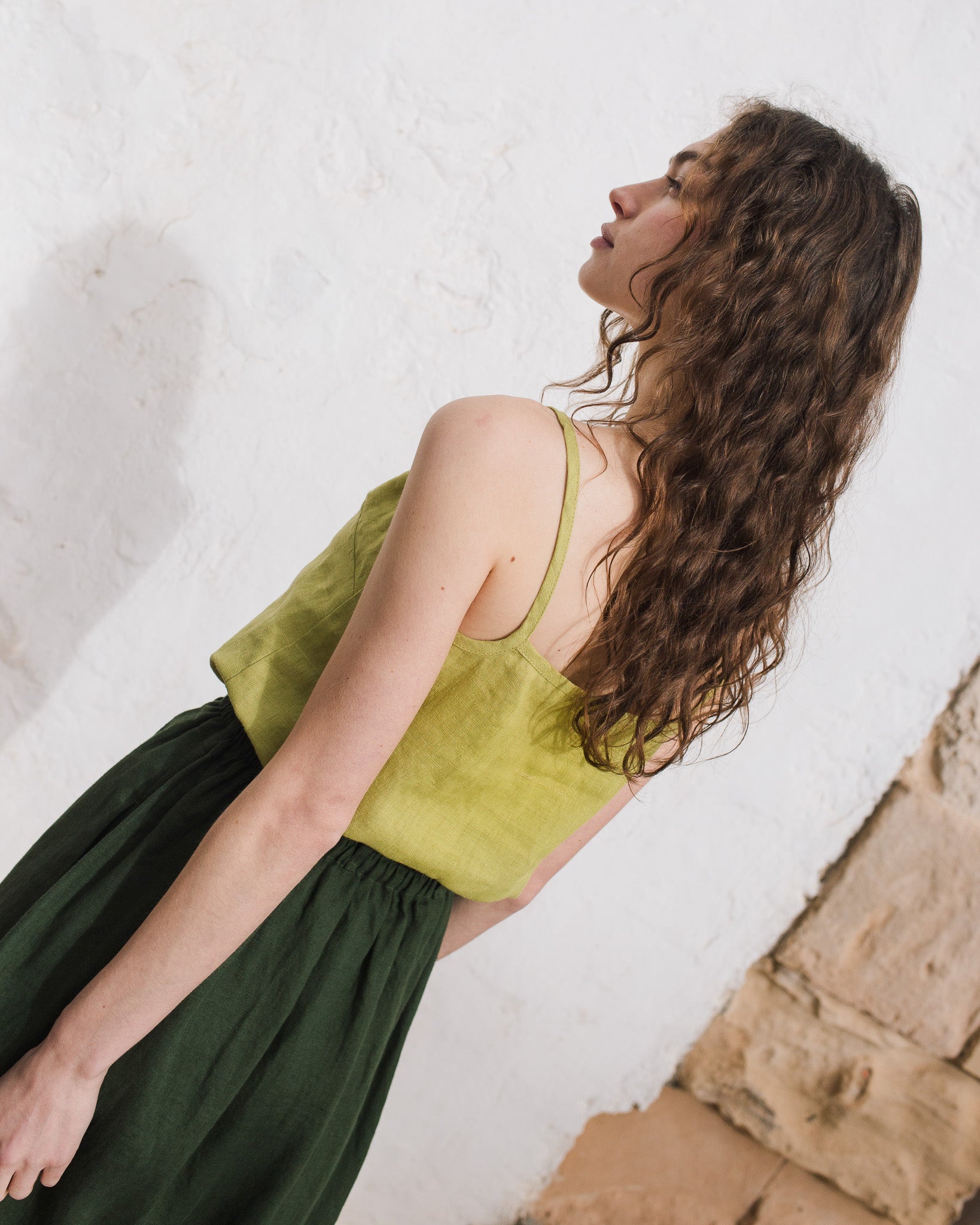 SORRENTO cami linen top - notPERFECTLINEN