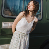 SORRENTO cami linen top - notPERFECTLINEN