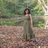 FAUSTINA linen dress