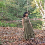 FAUSTINA linen dress