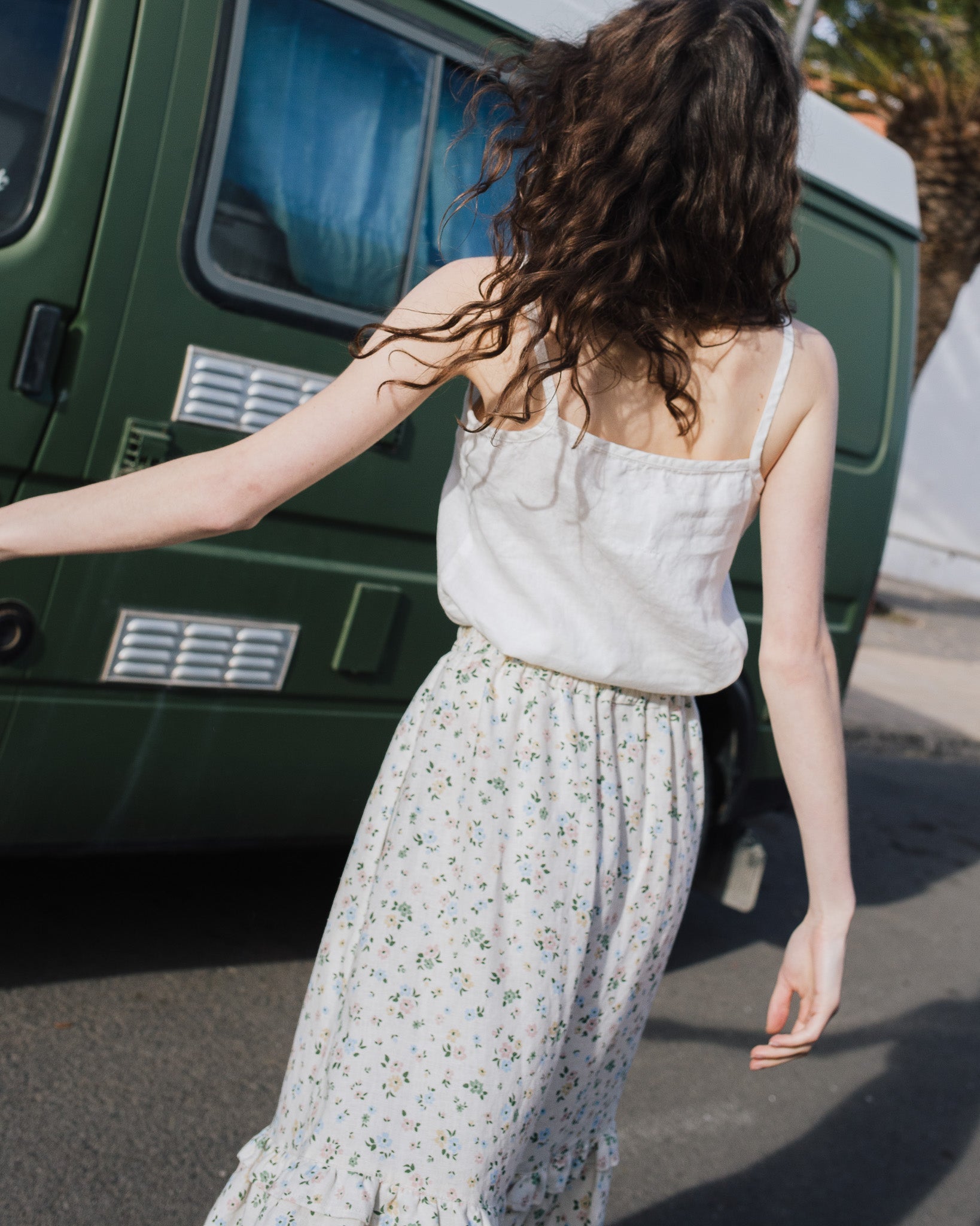 SORRENTO cami linen top - notPERFECTLINEN