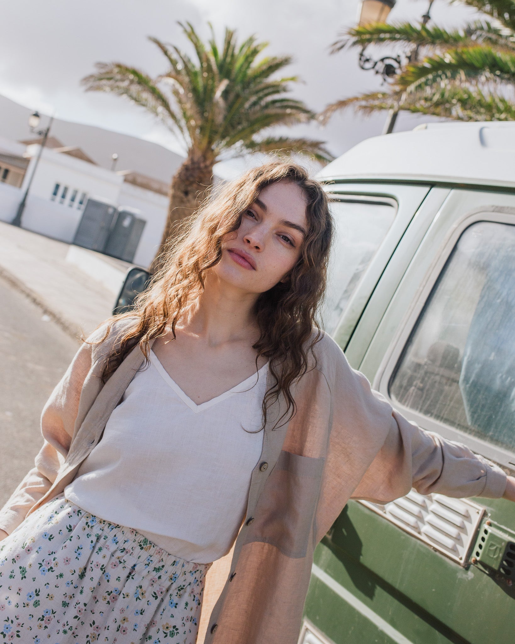 LIVORNO oversized linen shirt - notperfectlinen