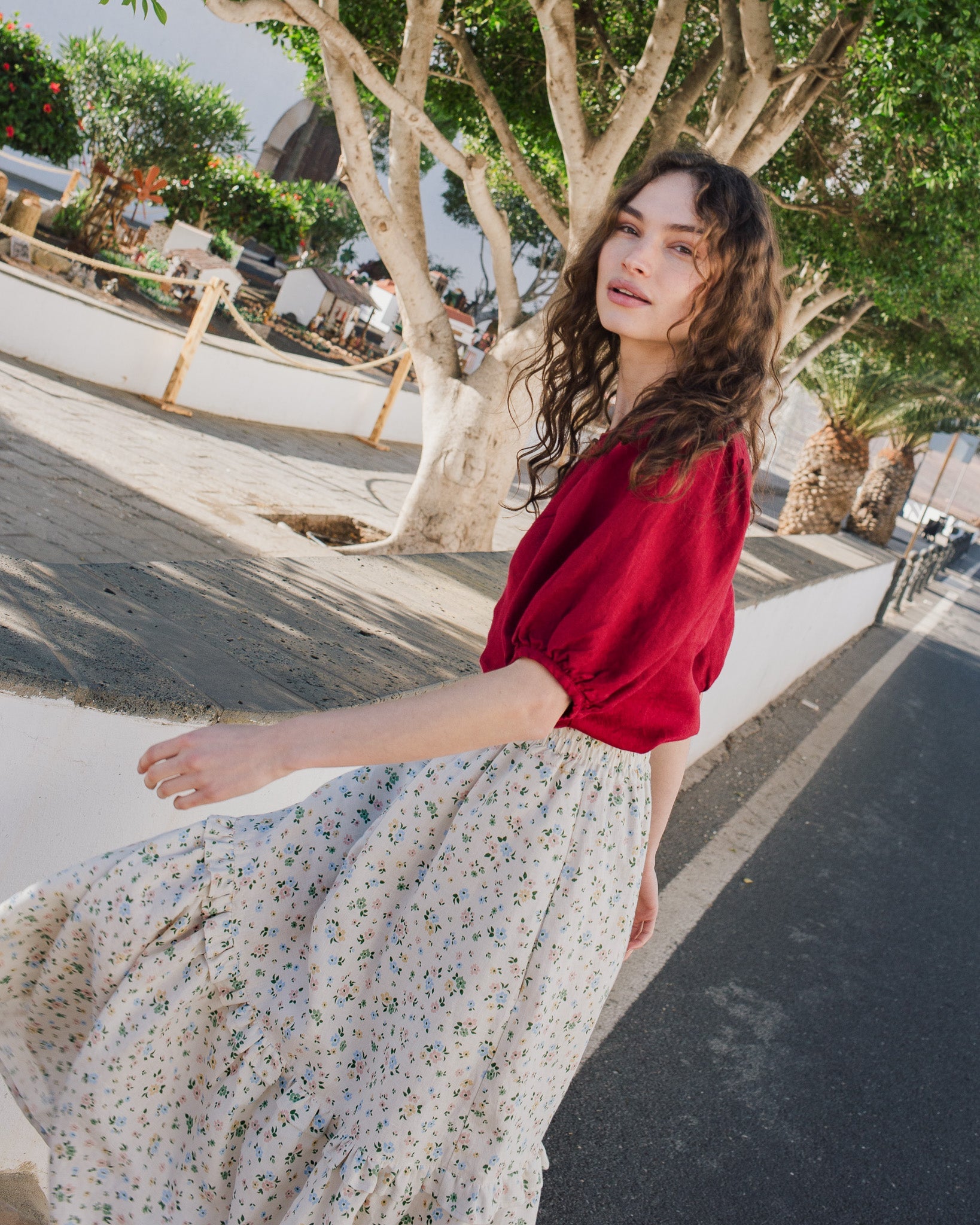 WILLOW maxi linen skirt - notPERFECTLINEN