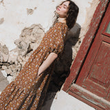 ELYSIAN V-neck linen dress - notperfectlinen