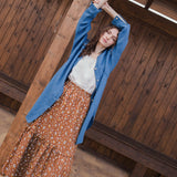 LIVORNO oversized linen shirt - notperfectlinen