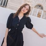 OIA gathered linen skirt - notperfectlinen