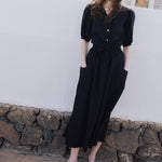 OIA gathered linen skirt - notperfectlinen