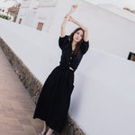 OIA gathered linen skirt - notperfectlinen