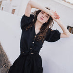 OIA gathered linen skirt - notperfectlinen