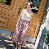 RIMINI cami linen top