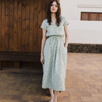 REINE waisted linen dress - notPERFECTLINEN