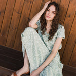 REINE waisted linen dress - notPERFECTLINEN