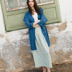 ANJALI two-tier linen skirt - notperfectlinen