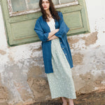 ANJALI two-tier linen skirt - notperfectlinen