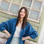 LIVORNO oversized linen shirt - notperfectlinen