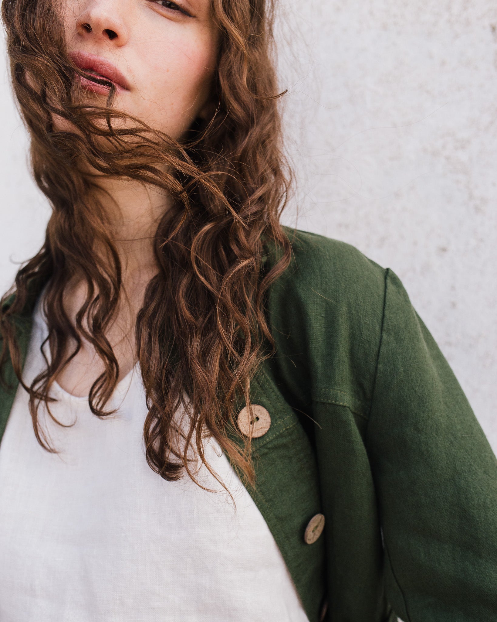 PORTO linen tank top - notperfectlinen