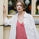 YVOIRE relaxed linen shirt