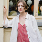 YVOIRE relaxed linen shirt