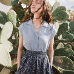 NOOSA collar linen shirt - notperfectlinen