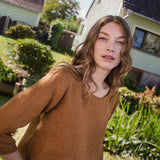 JANUARY loose linen top