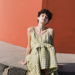 JULIETTE tiered slip linen dress - notperfectlinen