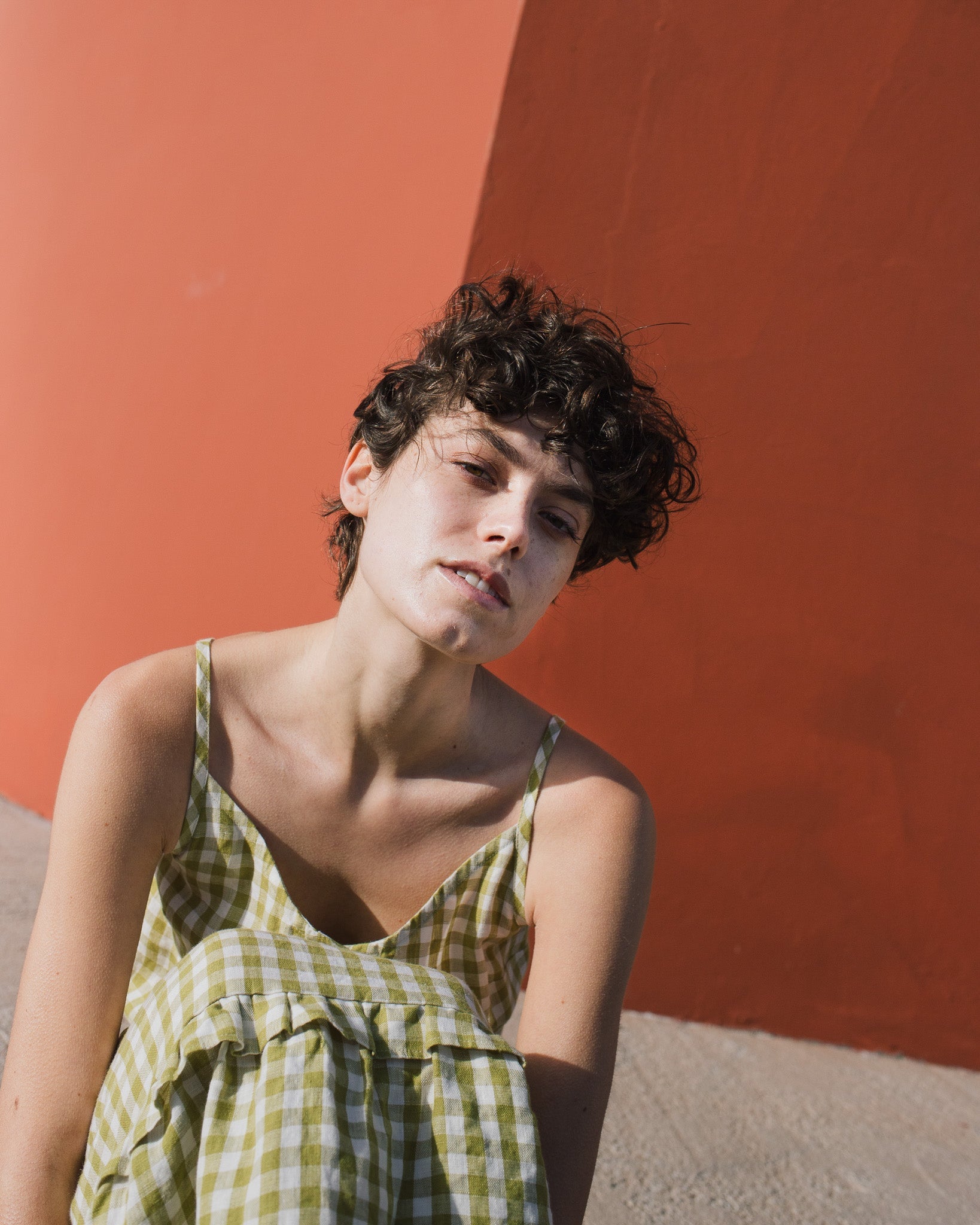 JULIETTE tiered slip linen dress - notperfectlinen