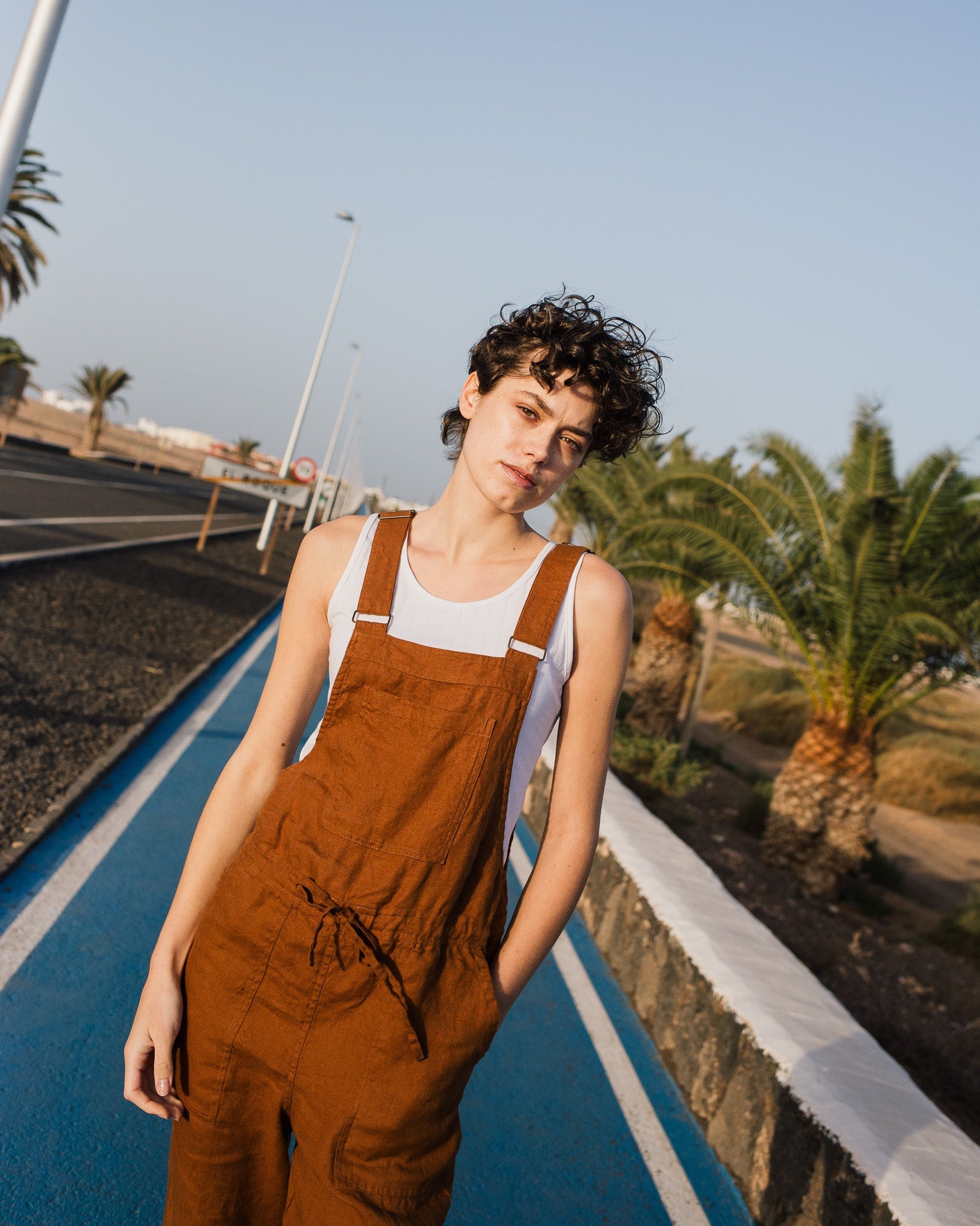 EVEREST linen jumpsuit - notperfectlinen