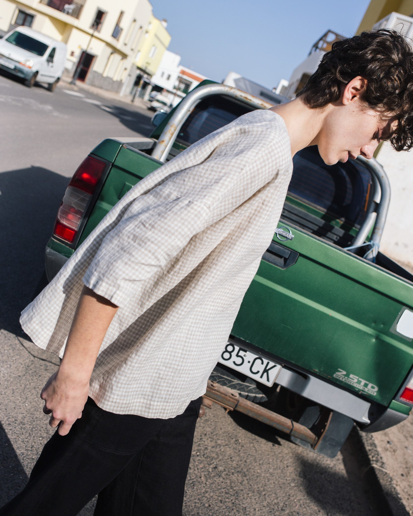 OLD LONDON oversized linen top - notperfectlinen