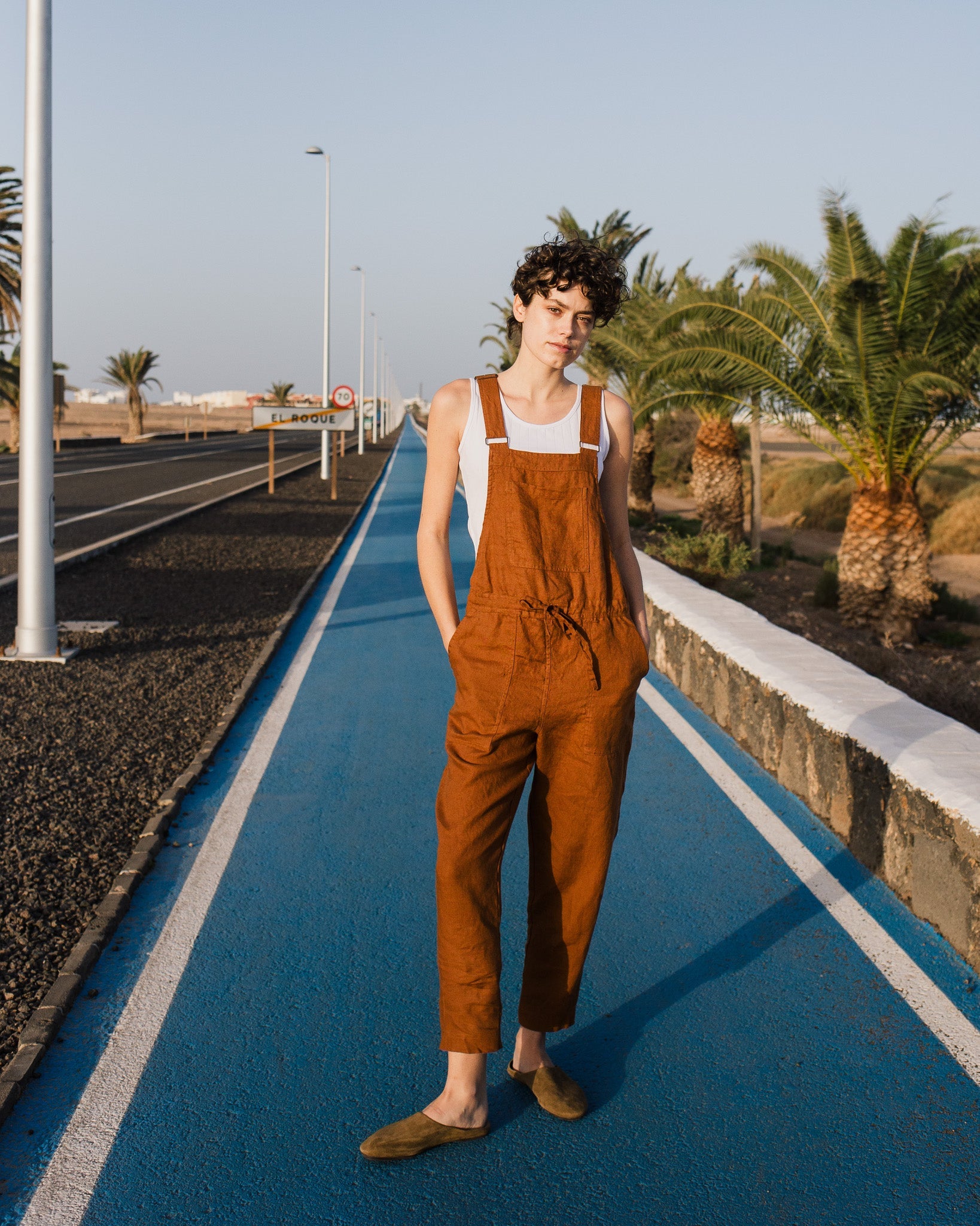 EVEREST linen jumpsuit - notperfectlinen