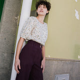 SARAH fit and flare pants - notPERFECTLINEN