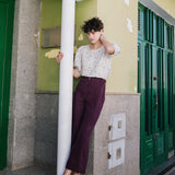 SARAH fit and flare pants - notPERFECTLINEN