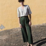 SARAH fit and flare pants - notPERFECTLINEN