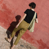 YAMBA cropped linen pants - notPERFECTLINEN