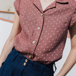 DOOLIN high-waisted linen pants - notperfectlinen