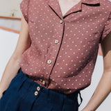 DOOLIN high-waisted linen pants - notperfectlinen