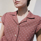 NOOSA collar linen shirt