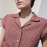 NOOSA collar linen shirt - notperfectlinen