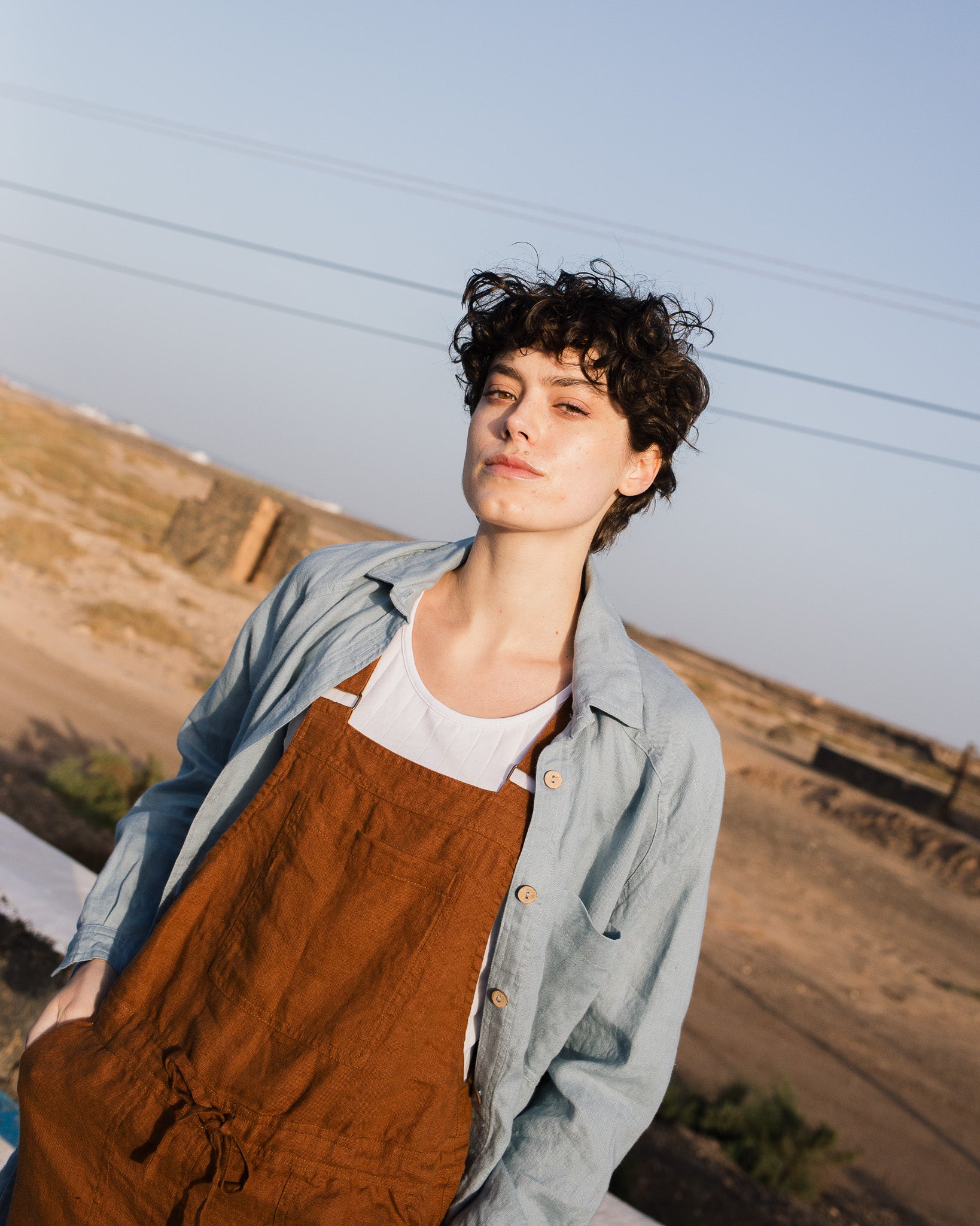 EVEREST linen jumpsuit - notperfectlinen