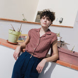 NOOSA collar linen shirt - notperfectlinen