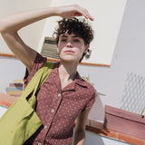 NOOSA collar linen shirt - notperfectlinen